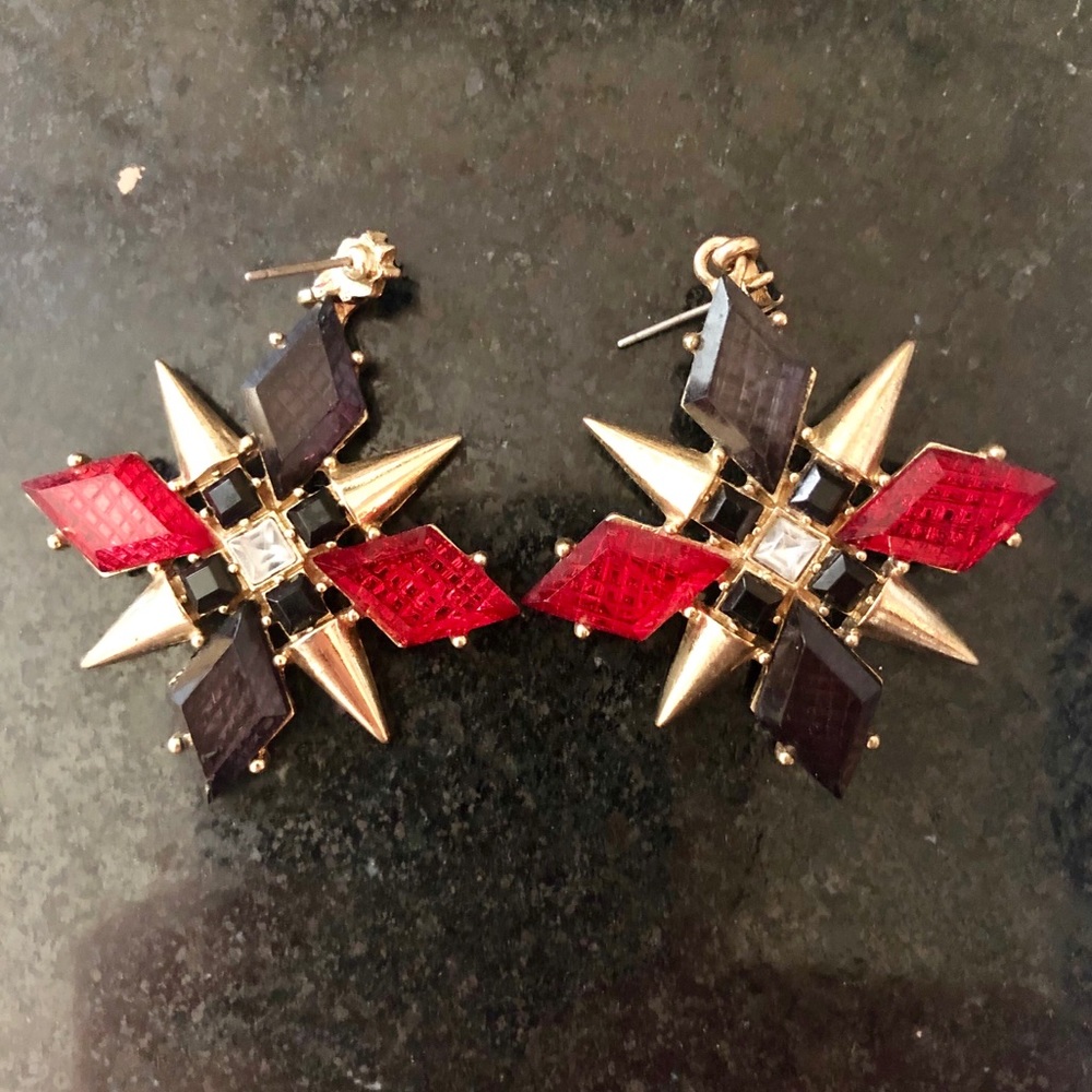 Vintage Style Statement Earrings
